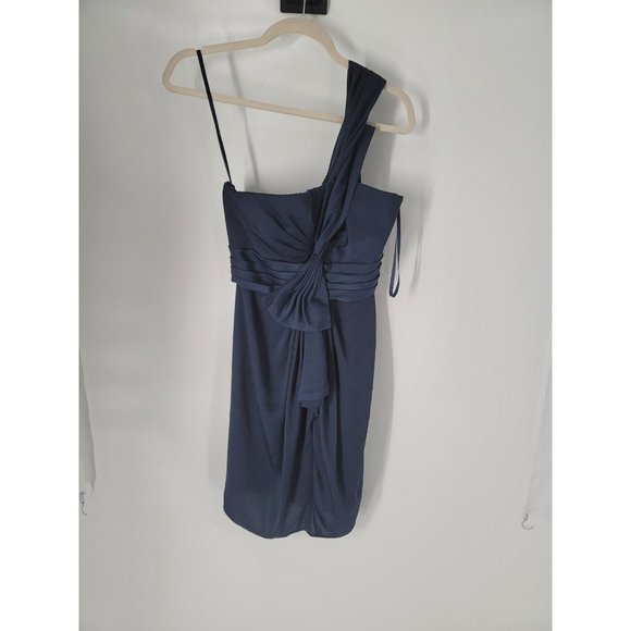 bcbg one shoulder dress navy BCBGMaxAzria | Dresses | Bcbg Maxazria Navy Blue Dress